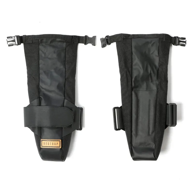 Restrap Downtube Bag Black 1.2L-5
