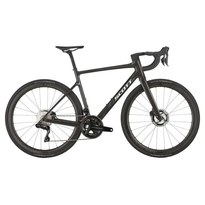 Scott Addict 10 Endurance Road Bike In Carbon Black