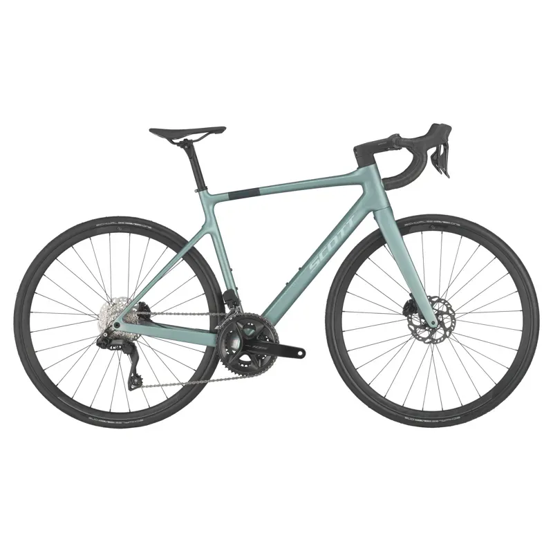 Scott Addict 40 Endurance Road Bike In Iceberg Green