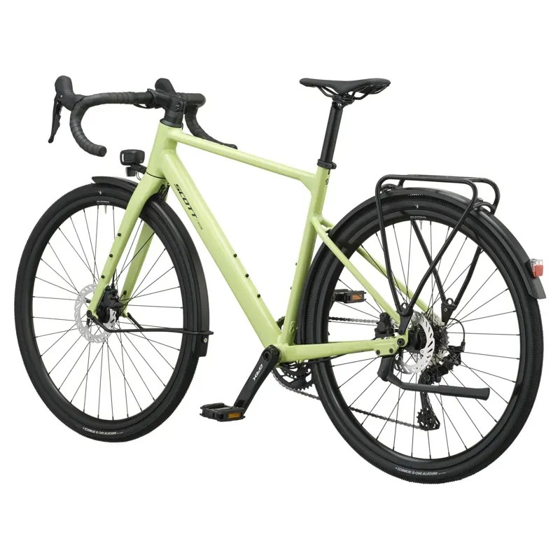Scott Overland 10 Gravel Bike in Maidengrass Green-2