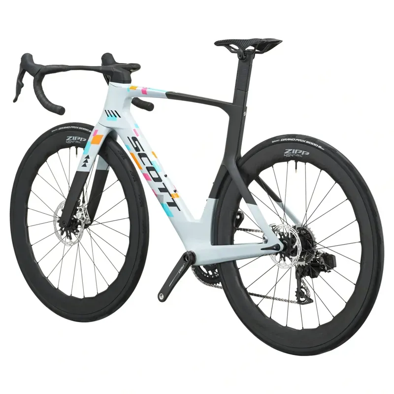 Scott Foil RC Team Replica Aero Road Bike in Team Clear-2