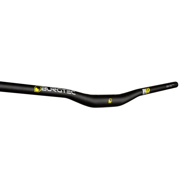 Burgtec Ride Wide 22.5mm/800mm DH Riser Bar in Black