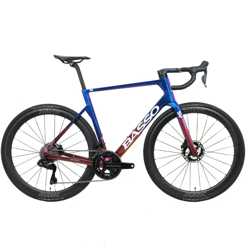 BASSO SV Dura-Ace Di2 Viola Galaxy Road Bike 