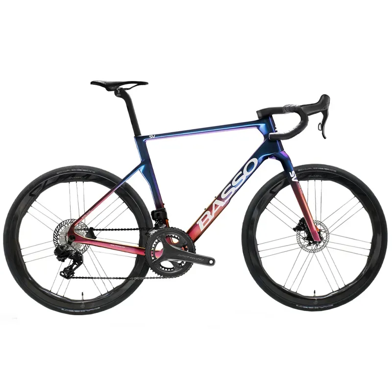 Basso SV Super Record 13x Wireless Viola Galaxy Road Bike 