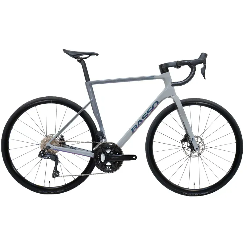 Basso Astra 105 Di2 Aksium Asphalt Grey Road Bike 