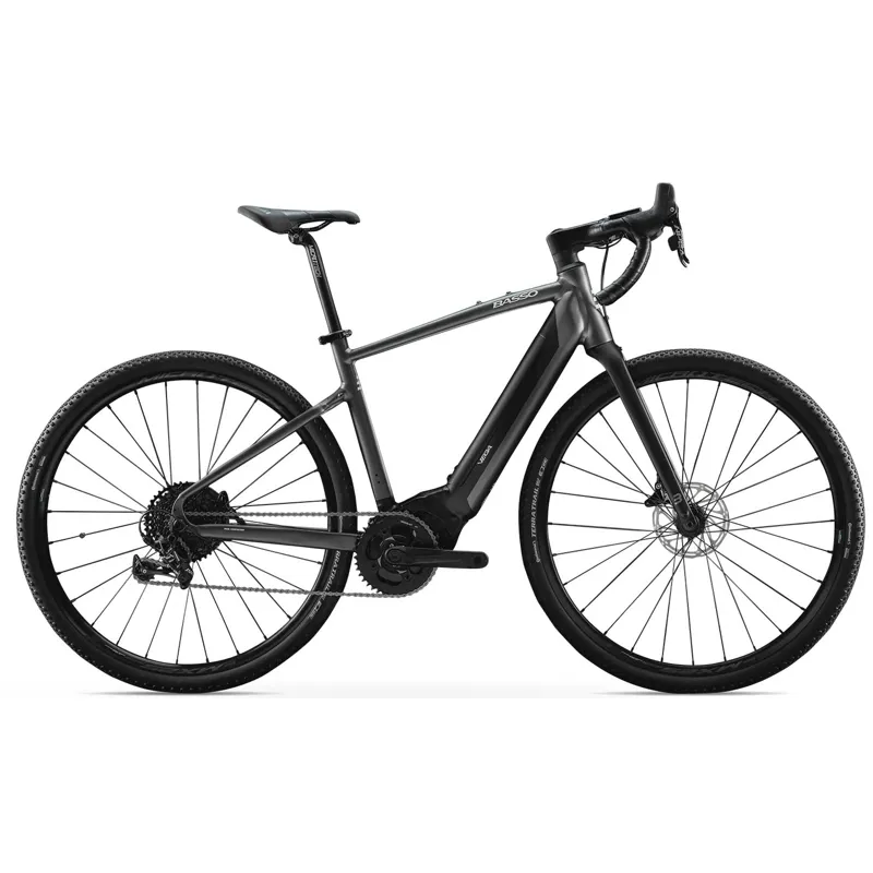 Basso Vega Gravel E-Bike Alu Polini EP3 Sram Apex 1x11 Black