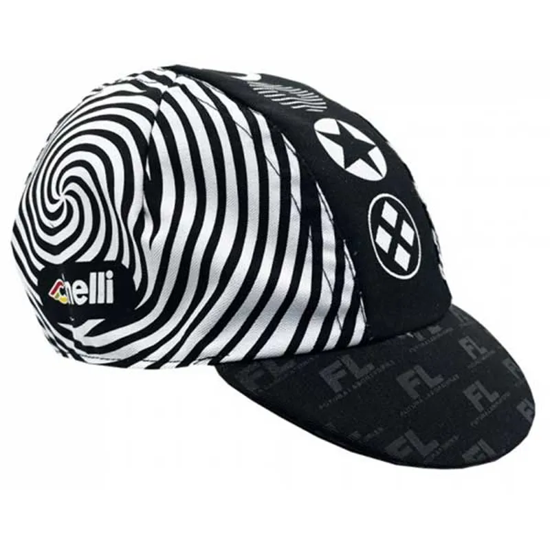 Cinelli Futura Spiral Cap in Black/White