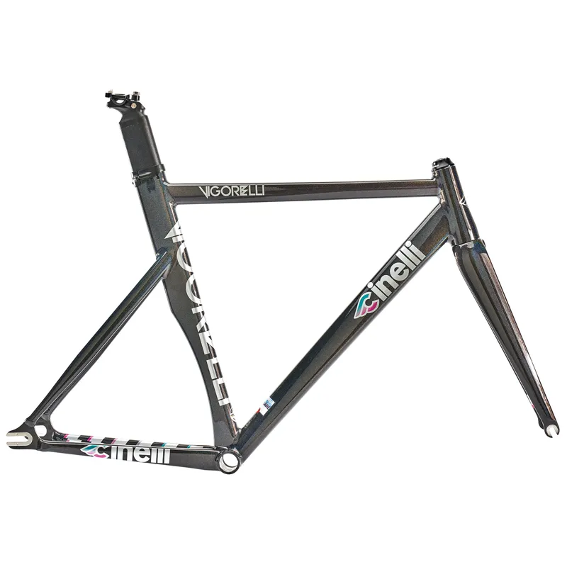 Cinelli Vigorelli Frameset in Rainbow/Grey