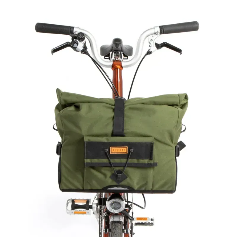 Restrap City Loader 20l Bike Bag in Olive-2
