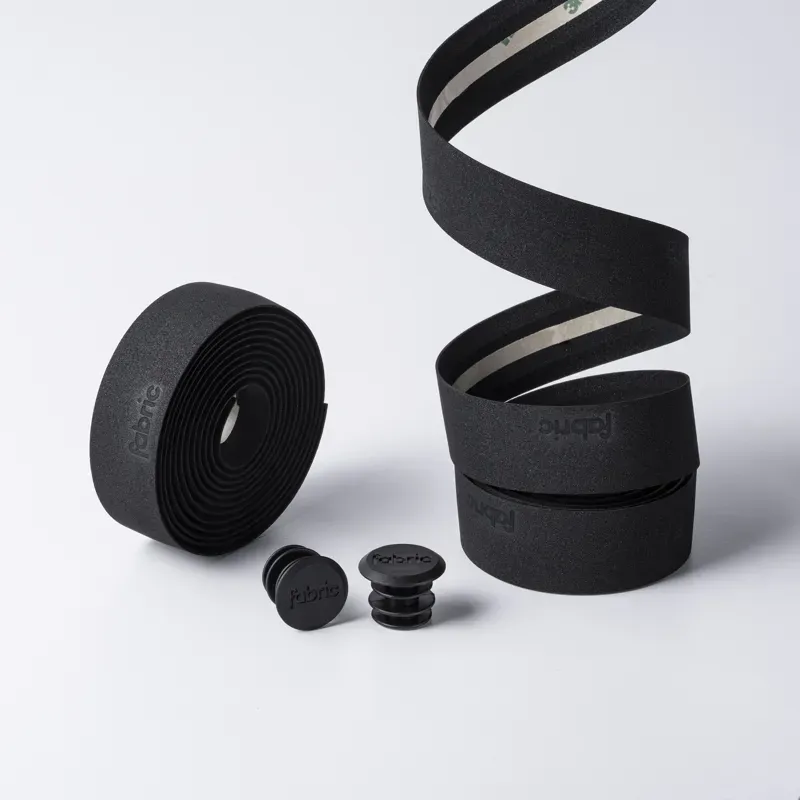 Fabric Logo Bar Tape in Black-4