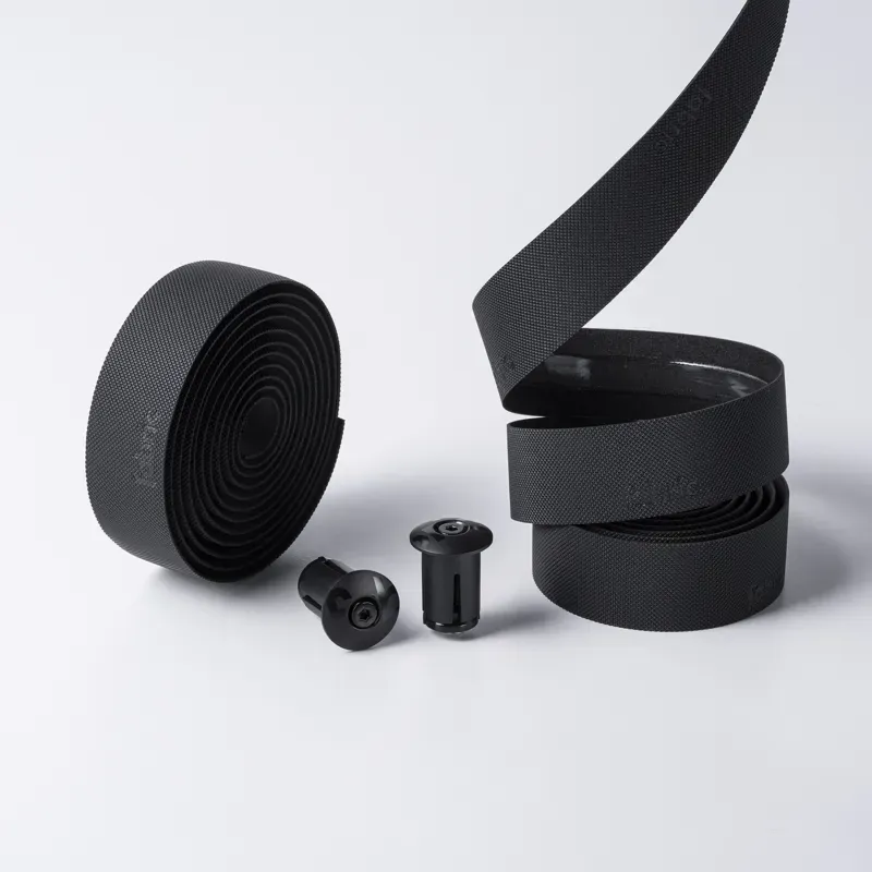 Fabric Knurl Gravel Bar Tape in Black-4