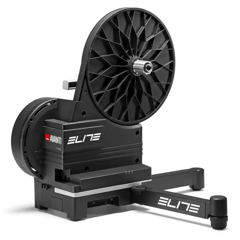 Elite Avanti direct drive FE-C mag trainer with OTS power and Wi-Fi In Black/Silver