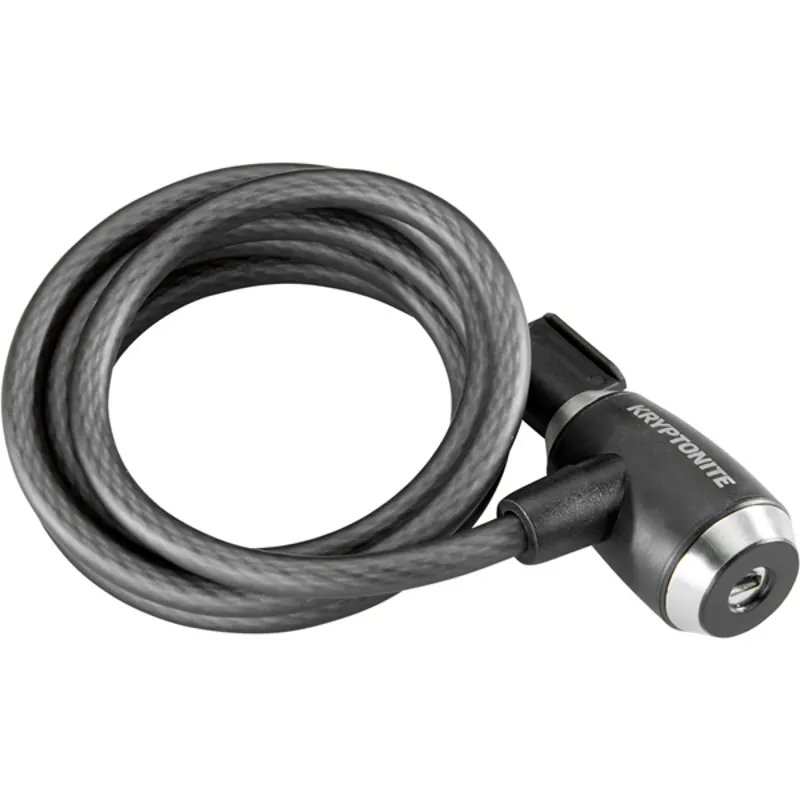 Kryptonite Kryptoflex 10mmx180mm Cable Lock in Black