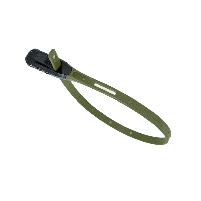Hiplok Z-Lok 40cm Single Combo Armoured Reusable Tie in Green