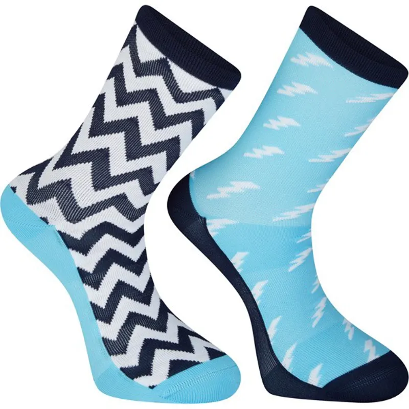 Madison Stive 2 Pack Socks in Blue