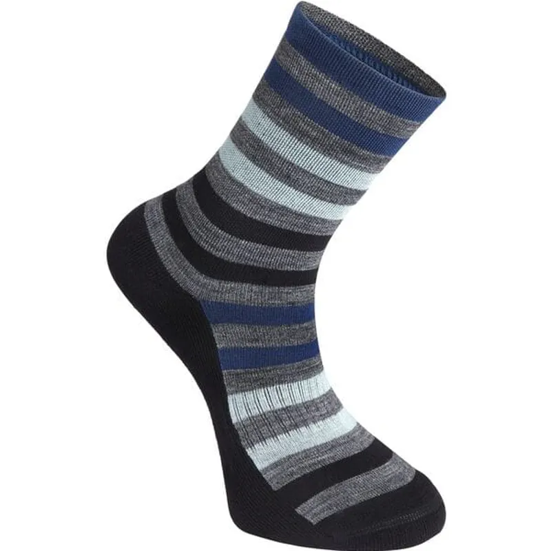Madison Isoler Merino 3-Season Socks in Grey