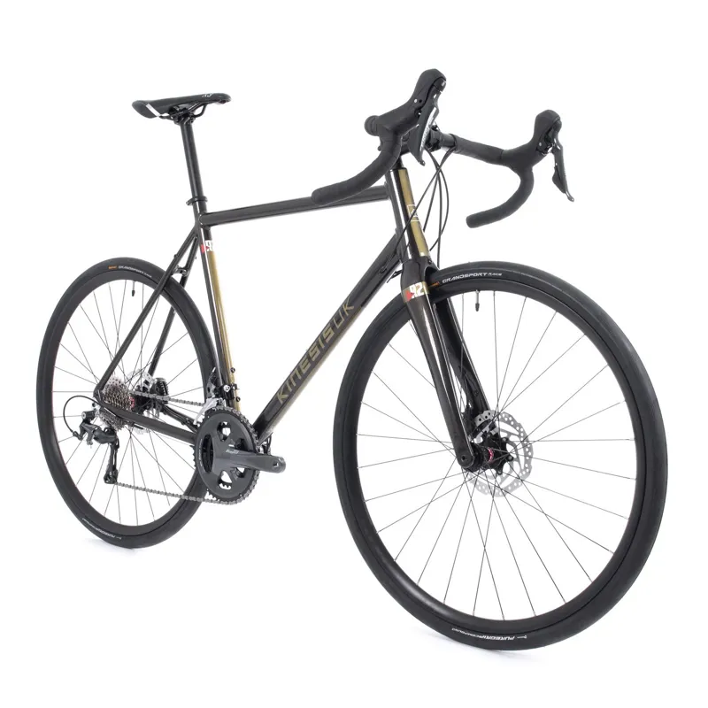 Kinesis R2 Road Bike - Gold - Black - Tiagra-1