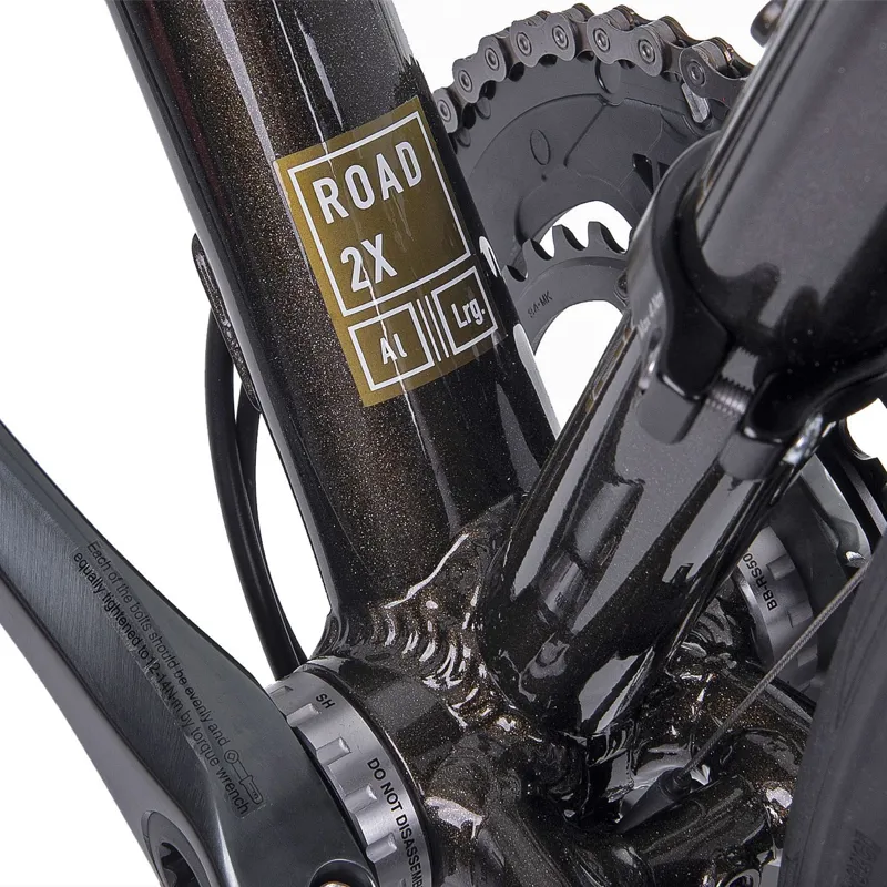 Kinesis R2 Road Bike - Gold - Black - Tiagra-5