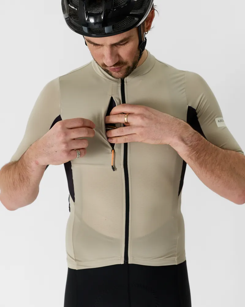 Albion Men's Traverse Jersey in Salt - Ltd Ed Super7 collaboration-5