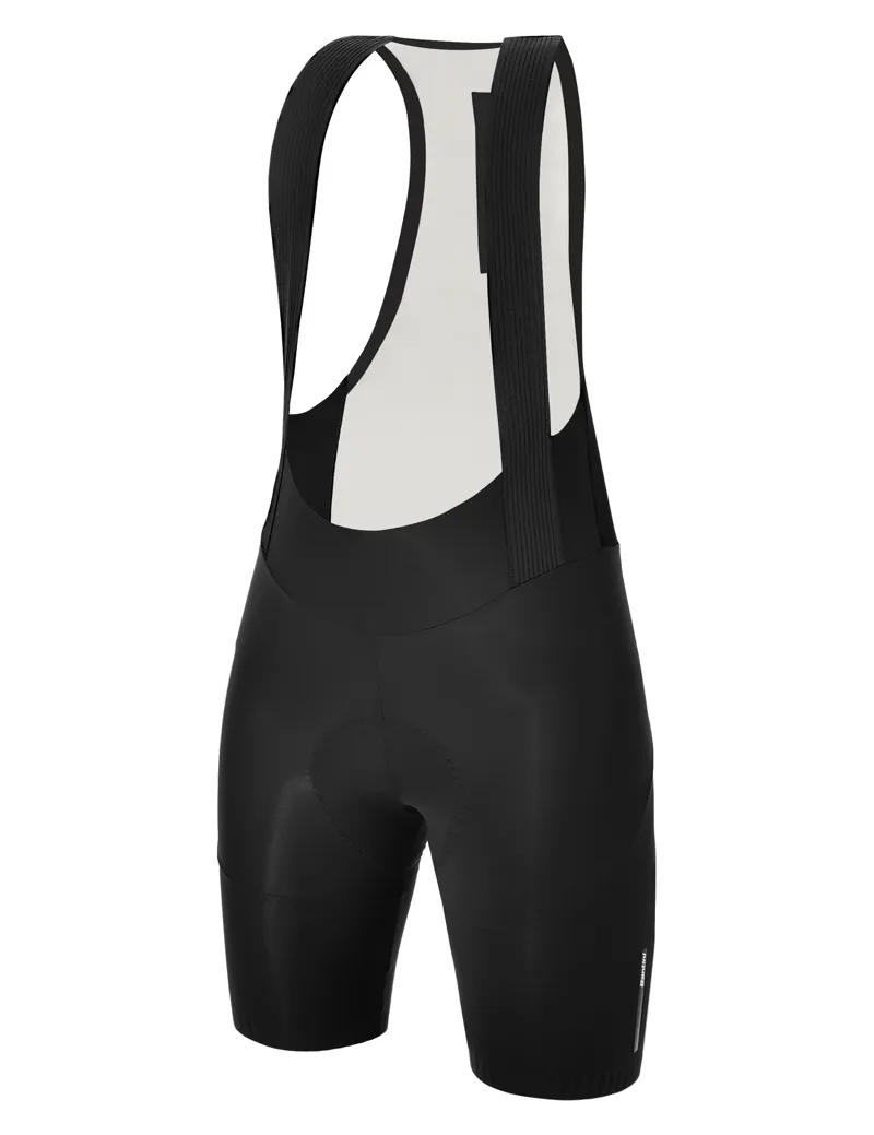 Santini Women's Plush bib shorts in black-1