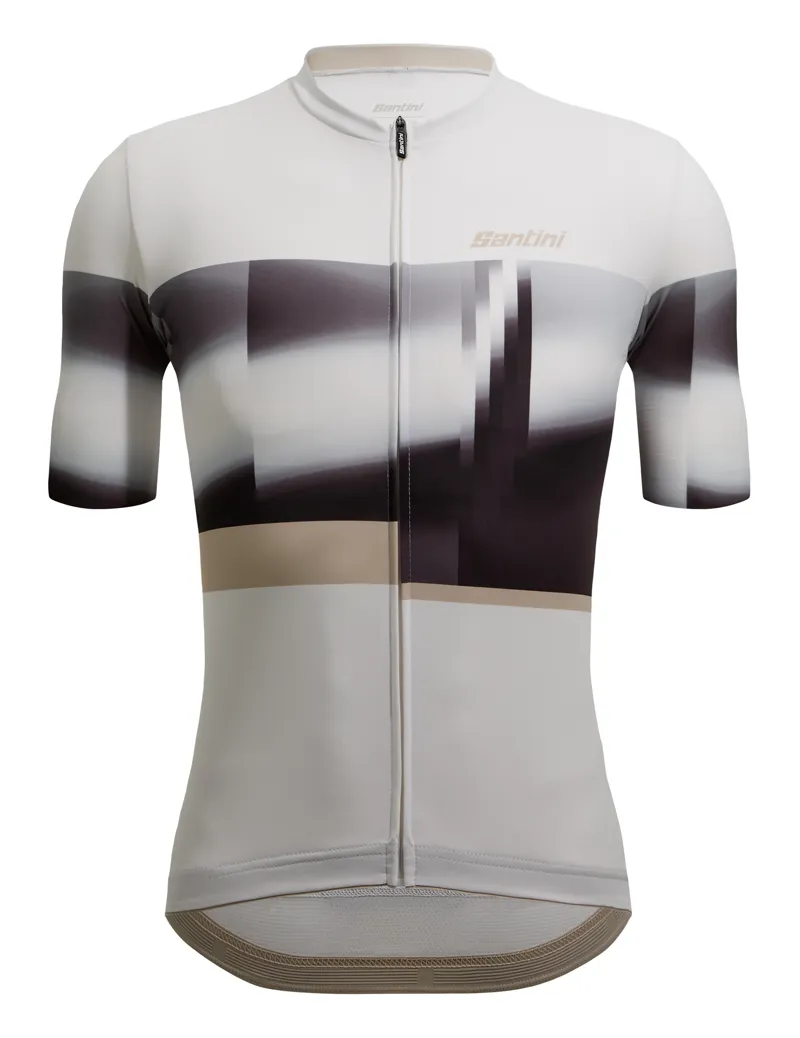 Santini Men's Mirage short sleeve jersey in white