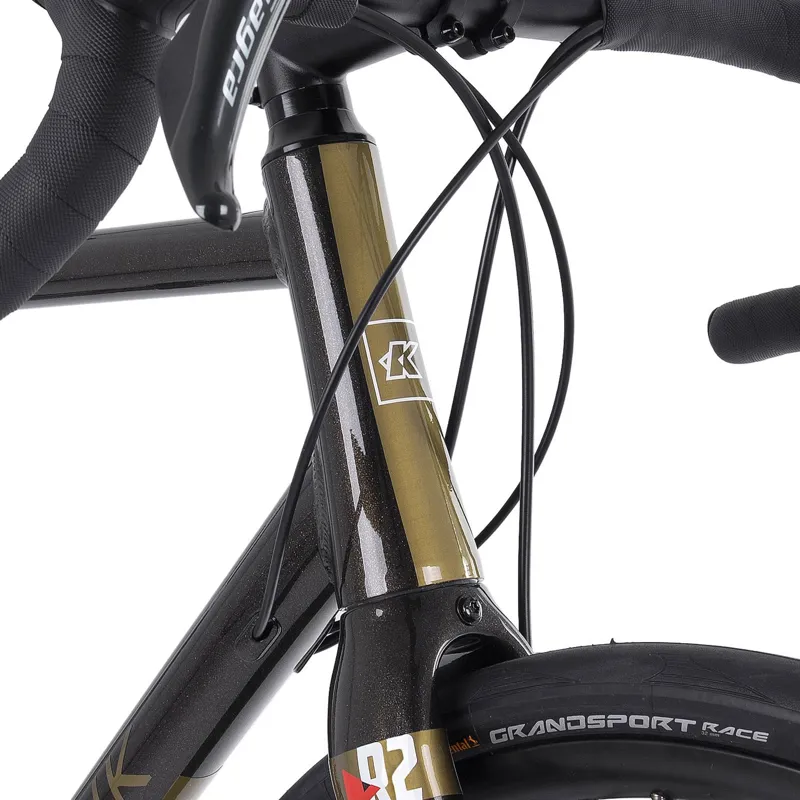 Kinesis R2 Road Bike - Gold - Black - Tiagra-2