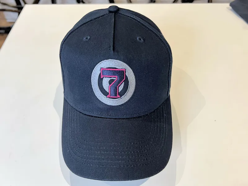 Super7Bikes Baseball Cap Navy / Grey Logo