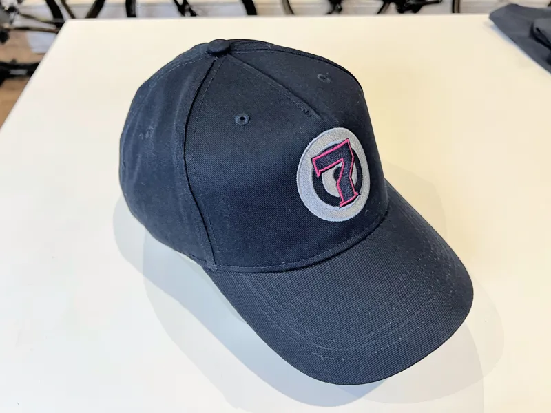 Super7Bikes Baseball Cap Navy / Grey Logo-1