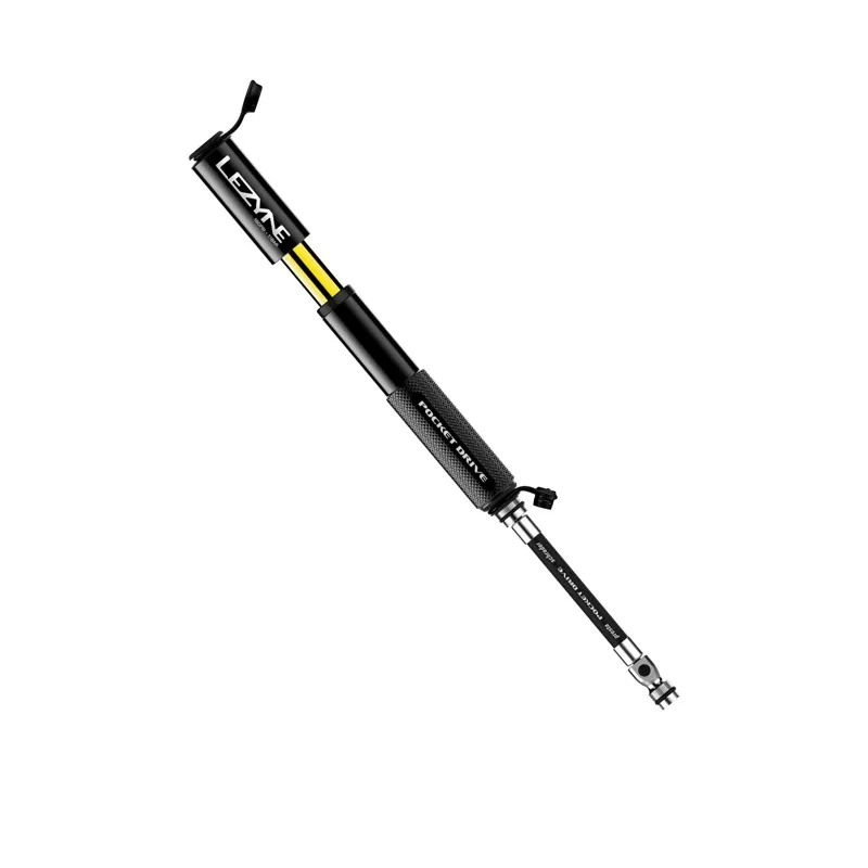 Lezyne 160psi Pocket Drive Pump in Black-1