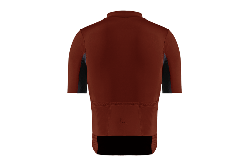 Albion Men's Traverse Jersey in Burnt Ochre - Ltd Ed Super7 collab-1
