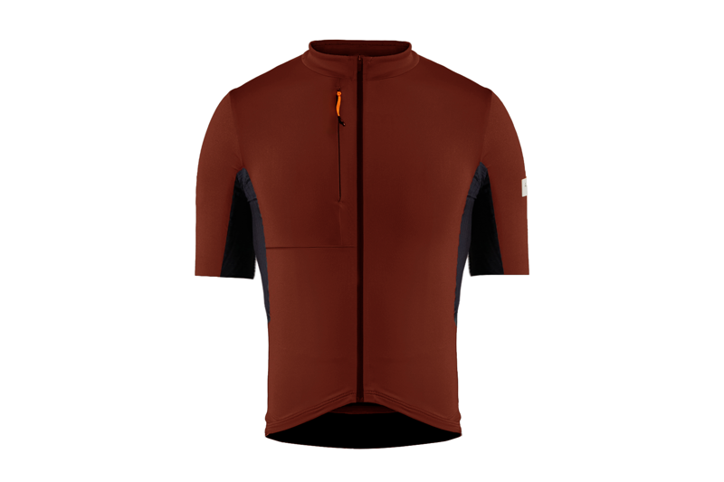 Albion Men's Traverse Jersey in Burnt Ochre - Ltd Ed Super7 collab
