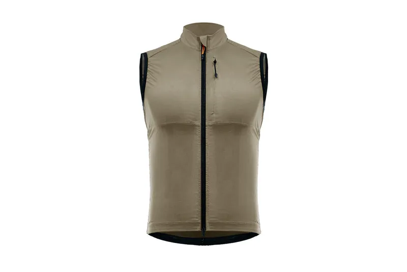 Albion Men's Wind Gillet in Dark Sand