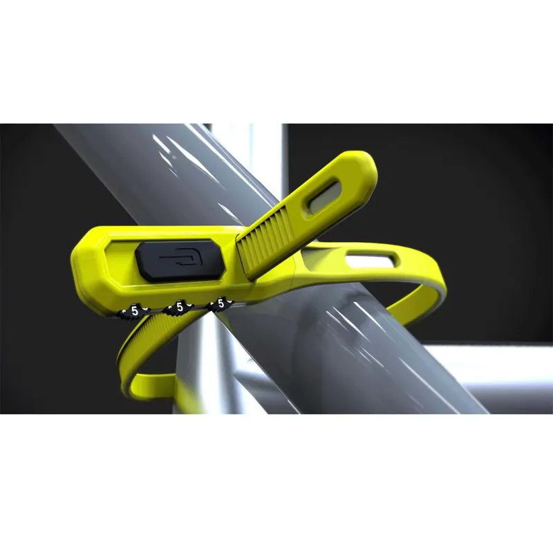 Hiplok Z-Lok 40cm Single Combo Armoured Reusable Tie in Yellow-1