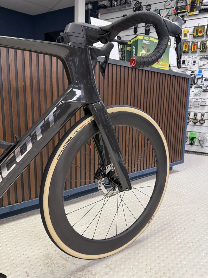 Ex demo Bike Scott Foil RC 10 CBLK carbon black X-Large-11