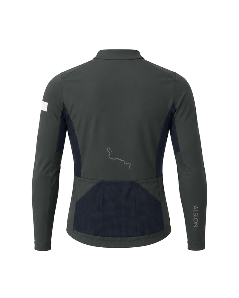 MENS TRAVERSE LONG SLEEVE JERSEY in BASALT-1