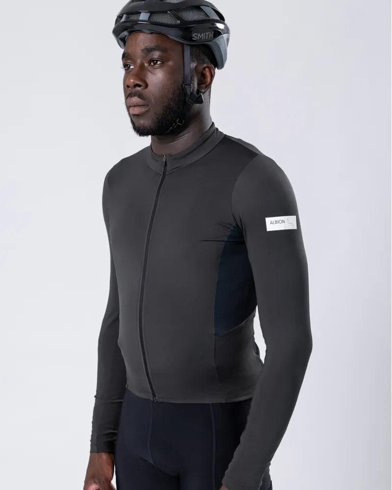 MENS TRAVERSE LONG SLEEVE JERSEY in BASALT-5