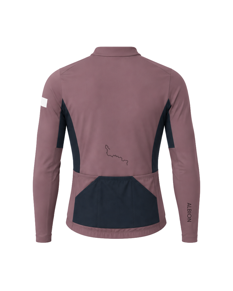 MENS TRAVERSE LONG SLEEVE JERSEY in Heather-1