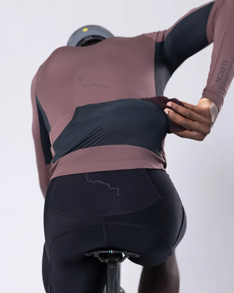 MENS TRAVERSE LONG SLEEVE JERSEY in Heather-4