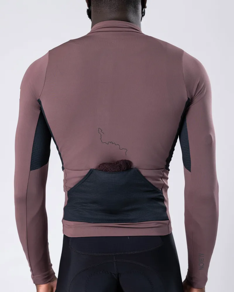 MENS TRAVERSE LONG SLEEVE JERSEY in Heather-5