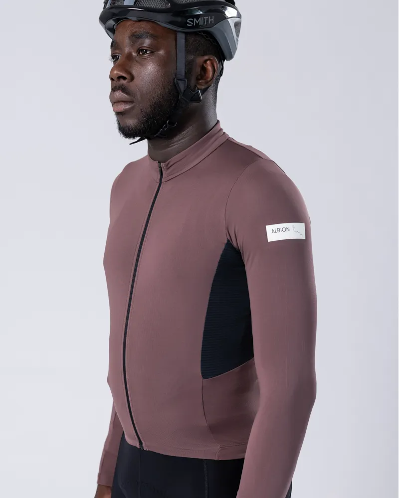 MENS TRAVERSE LONG SLEEVE JERSEY in Heather-7