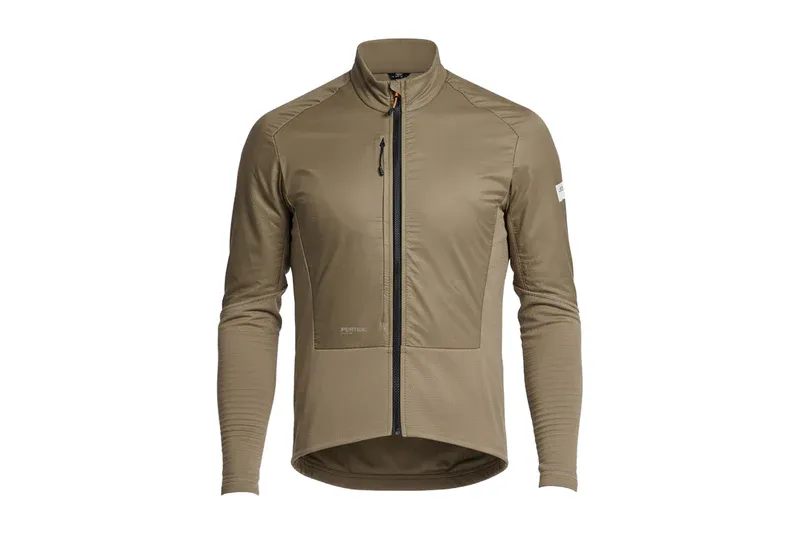 Albion Men's Thermal Wind Jersey in Dark Sand