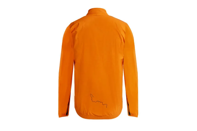Albion Men's All Road Pertex Shield Rain Jacket in Orange-1