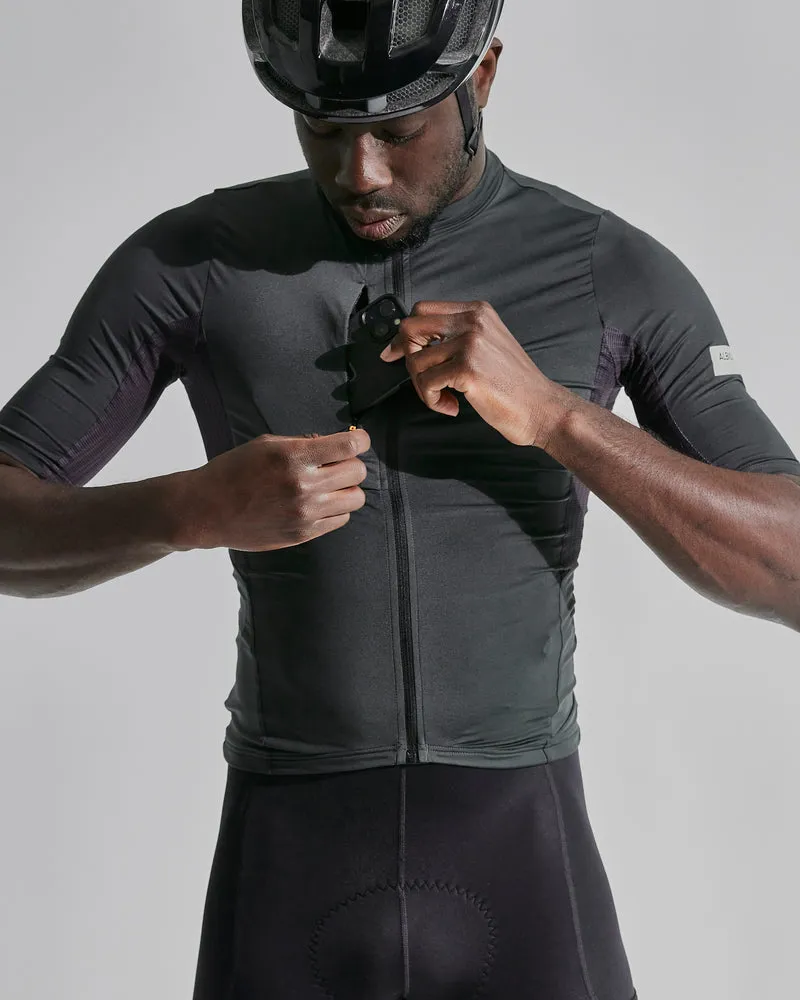Albion Men's Traverse Jersey in Slate Grey-3