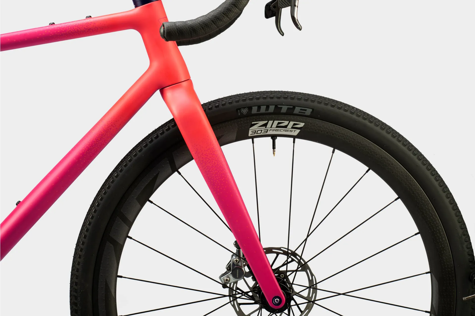 Vielo V+1 Race Edition Gravel Bike Acid Red Pink Fade LTD Special Order