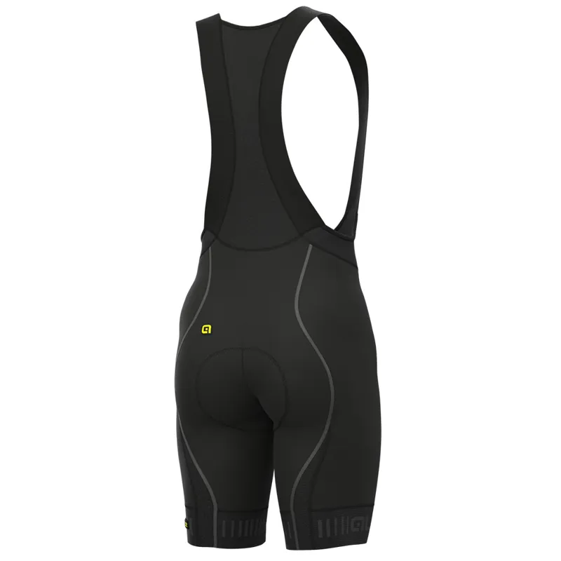 Ale Strada PR-R Bibshorts in Black-Grey-1
