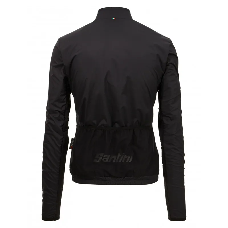 Santini Gravel Alpha Trail Windproof Jacket in Black-1