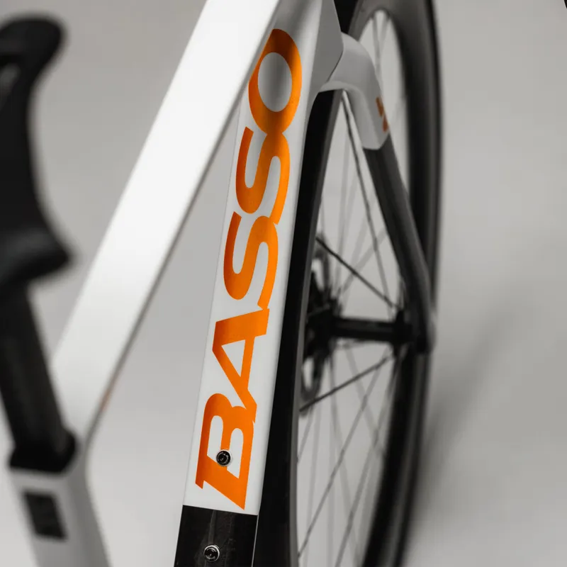 Basso SV Ultegra Di2 Road Bike in White-1