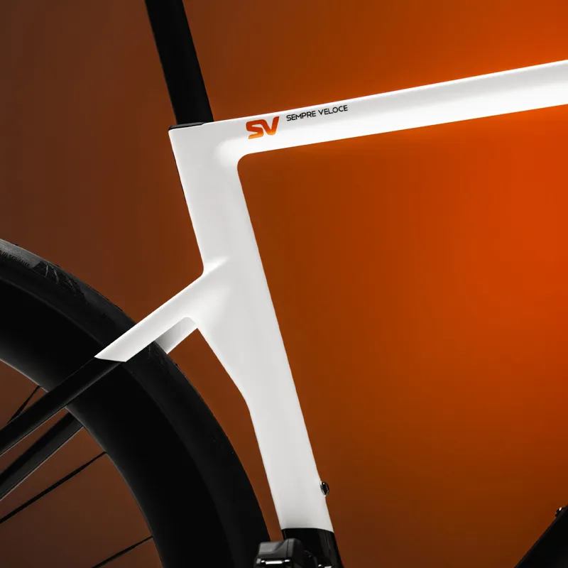 Basso SV Ultegra Di2 Road Bike in White-8