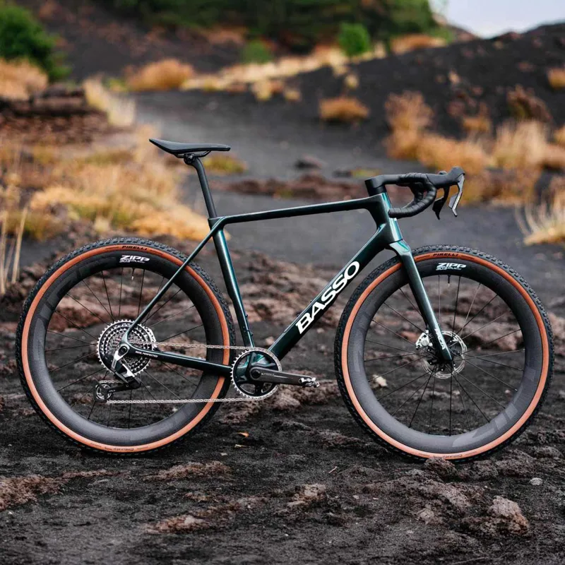 Basso Palta III GRX Di2 12x Galaxy Dream Bike in Aurora Green-3