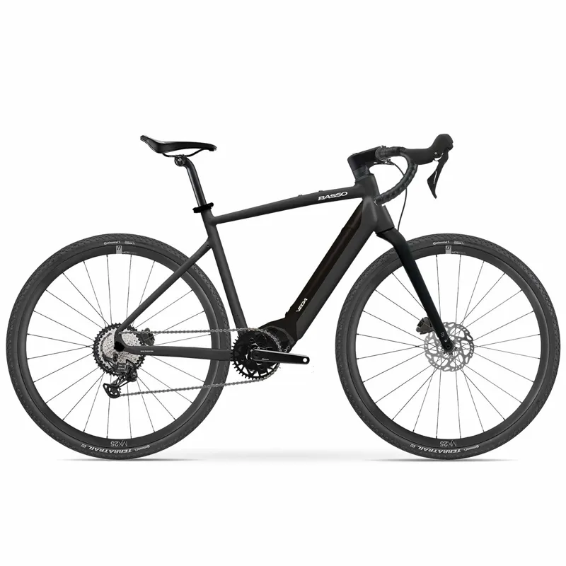 Basso Vega Alu Gravel GRX E- Bike in Black